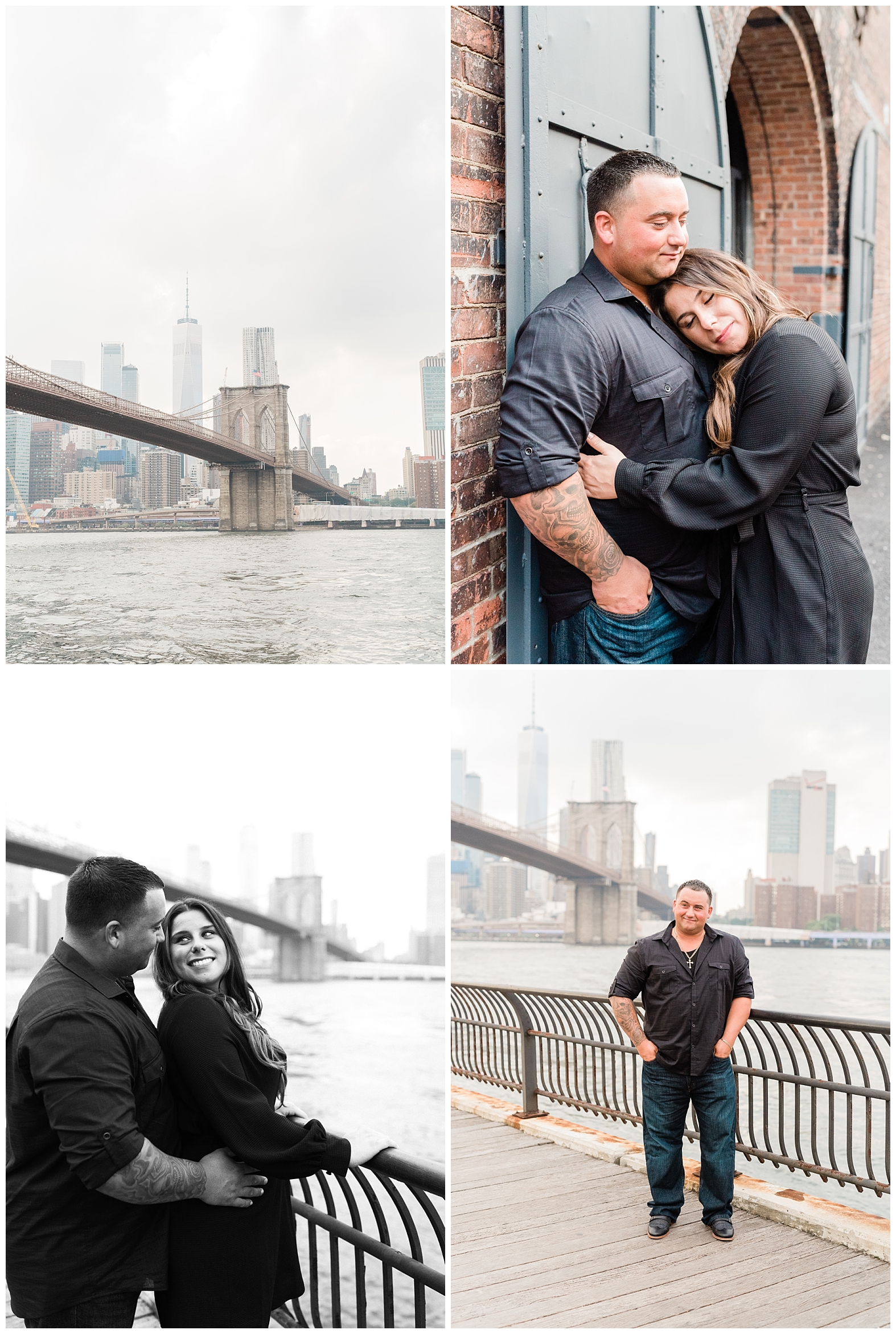 Brooklyn, Engagement Session, Skyline, Urban, Bridge, Brooklyn Bridge, NYC, DUMBO, City, New York, Photographer, Photo