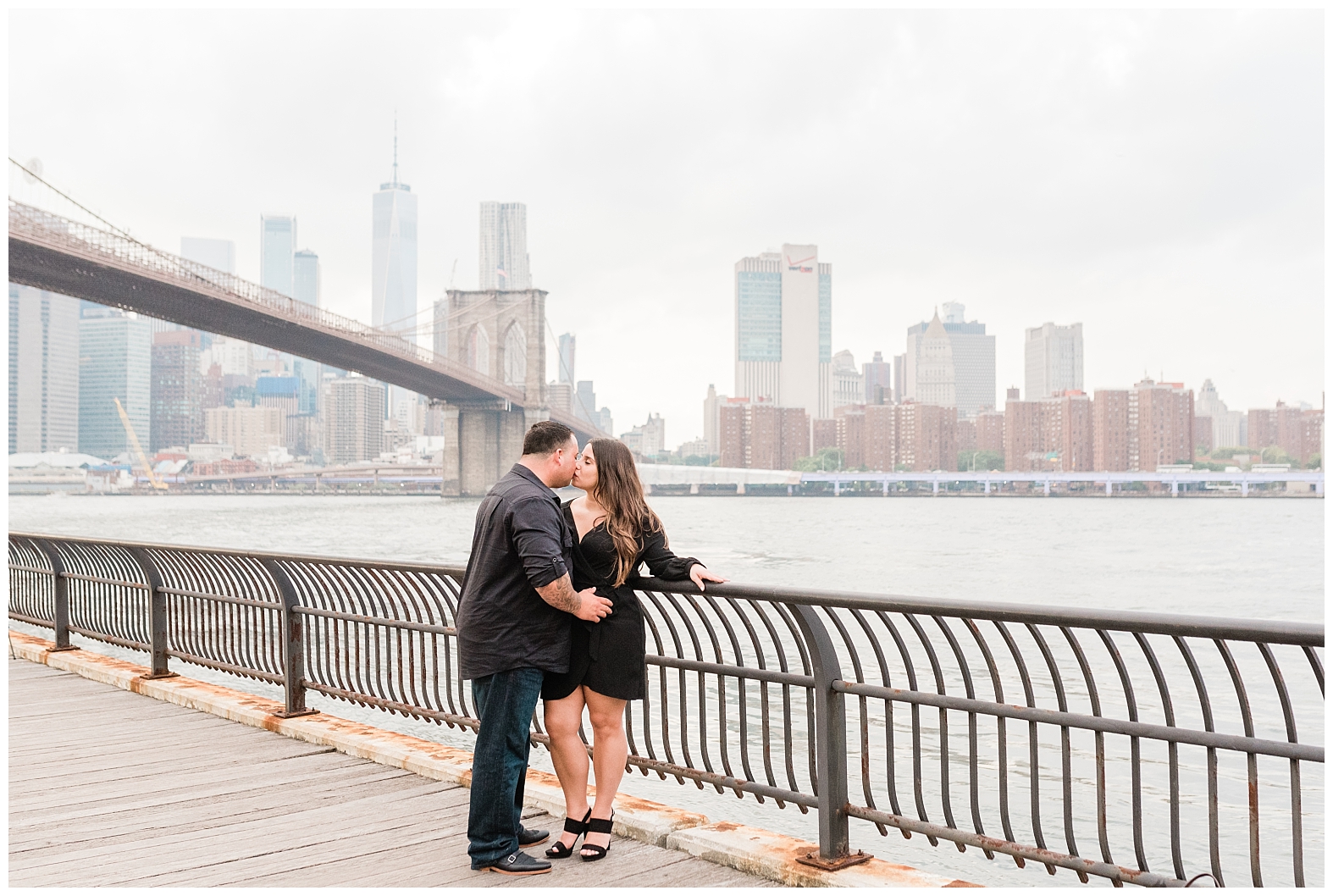 Brooklyn, Engagement Session, Skyline, Cityscape, classic city, Brooklyn Bridge, NYC, DUMBO, City, New York, Photographer, Photo