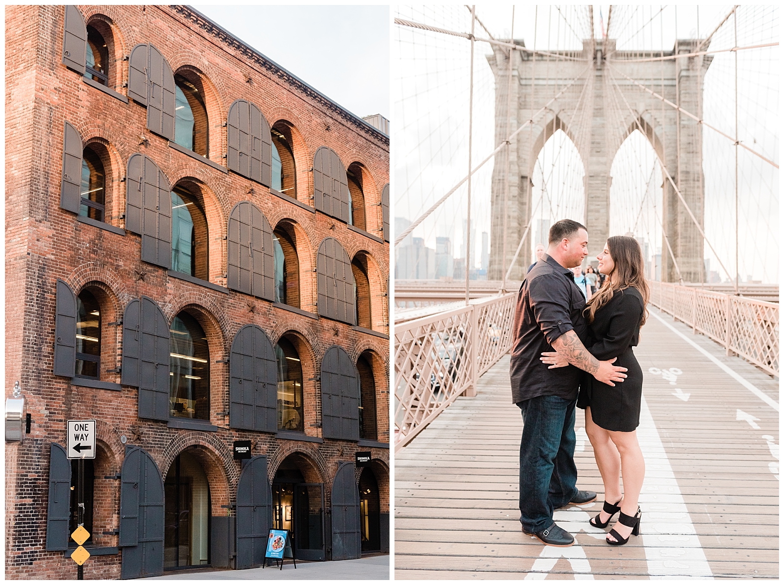 Brooklyn, Engagement Session, Brooklyn Bridge, Urban, NYC, DUMBO, City, New York, Photographer, Photo