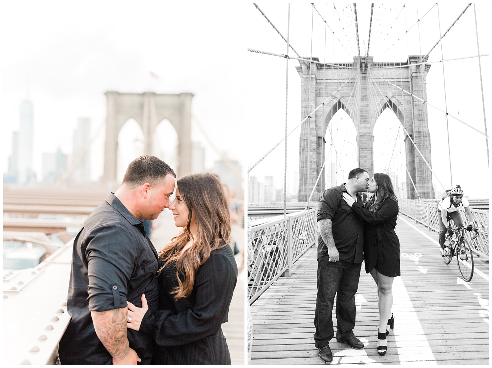Brooklyn, Engagement Session, Brooklyn Bridge, Bridge, City Life, NYC, DUMBO, City, New York, Photographer, Photo