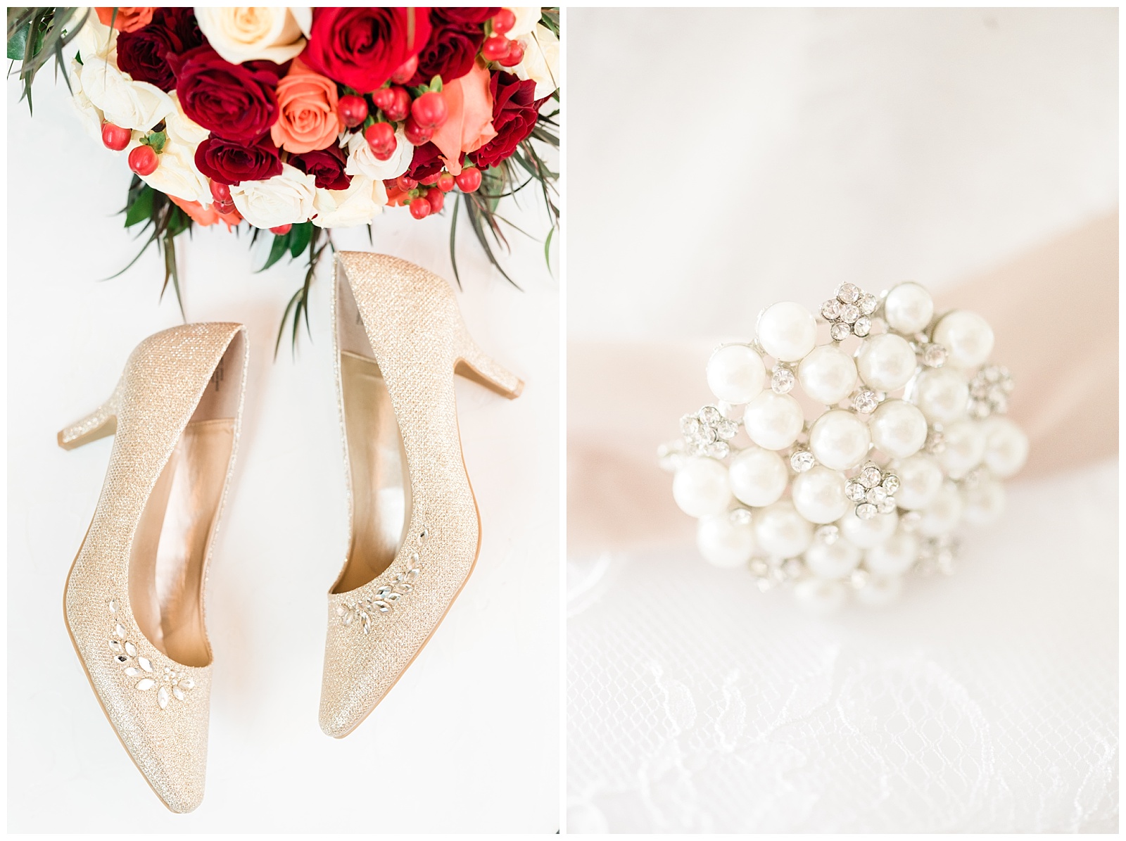 Bride Details,David's Country Inn,Fall Wedding,Hackettstown,NJ Wedding Photographer,Red,Shoes,