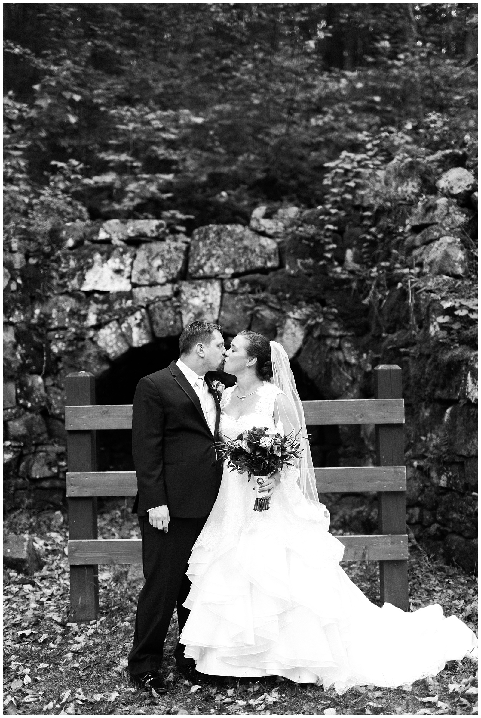 Autumn,Bride & Groom,David's Country Inn,Fall Wedding,Forest,Hackettstown,NJ Wedding Photographer,Woods,