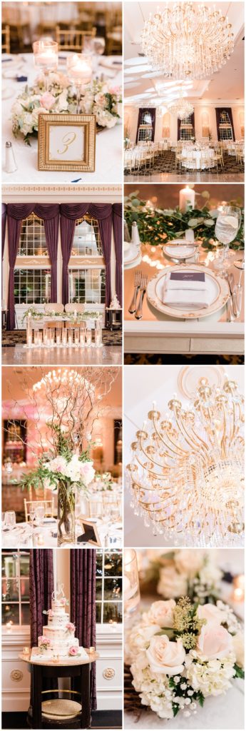 Estate at Florentine Gardens Wedding, River Vale, New Jersey, Wedding Photographer, Reception Details, Decor, Ballroom