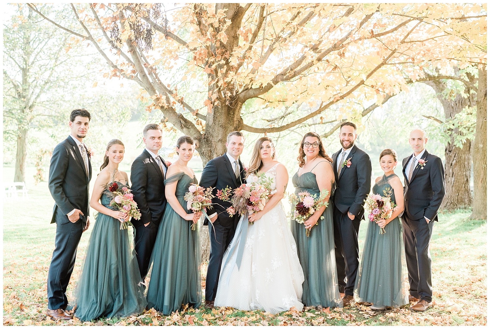 Bridal Party,Farm Wedding,NY,NY Wedding Photographer,Outdoor,Pioneer Farm,Unique Wedding Venues,Warwick,wedding Party,