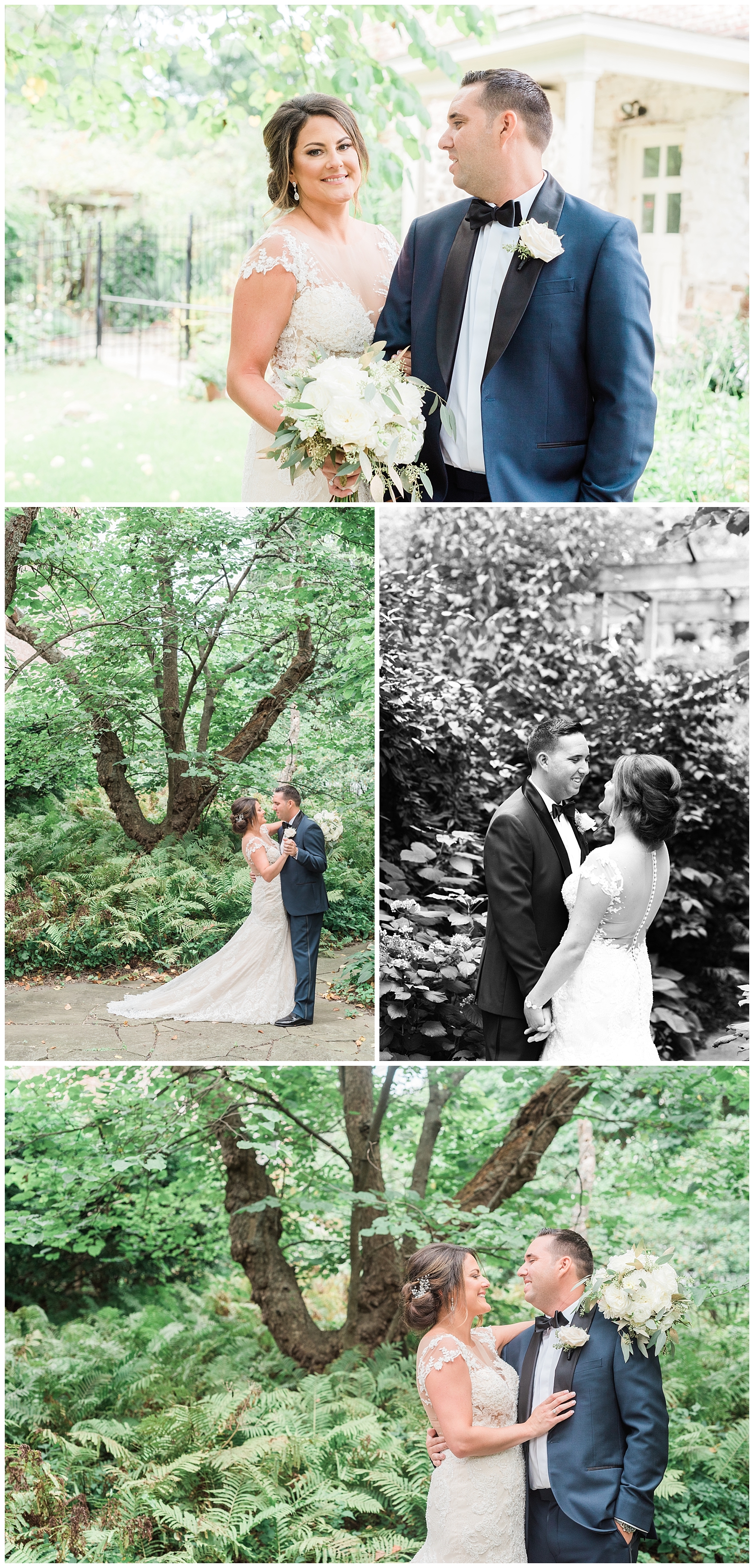 Bride, Garden, Groom, Morristown, New Jersey, NJ, Olde Mill Inn, Photo, Photographer, Portraits, Wedding, Forest