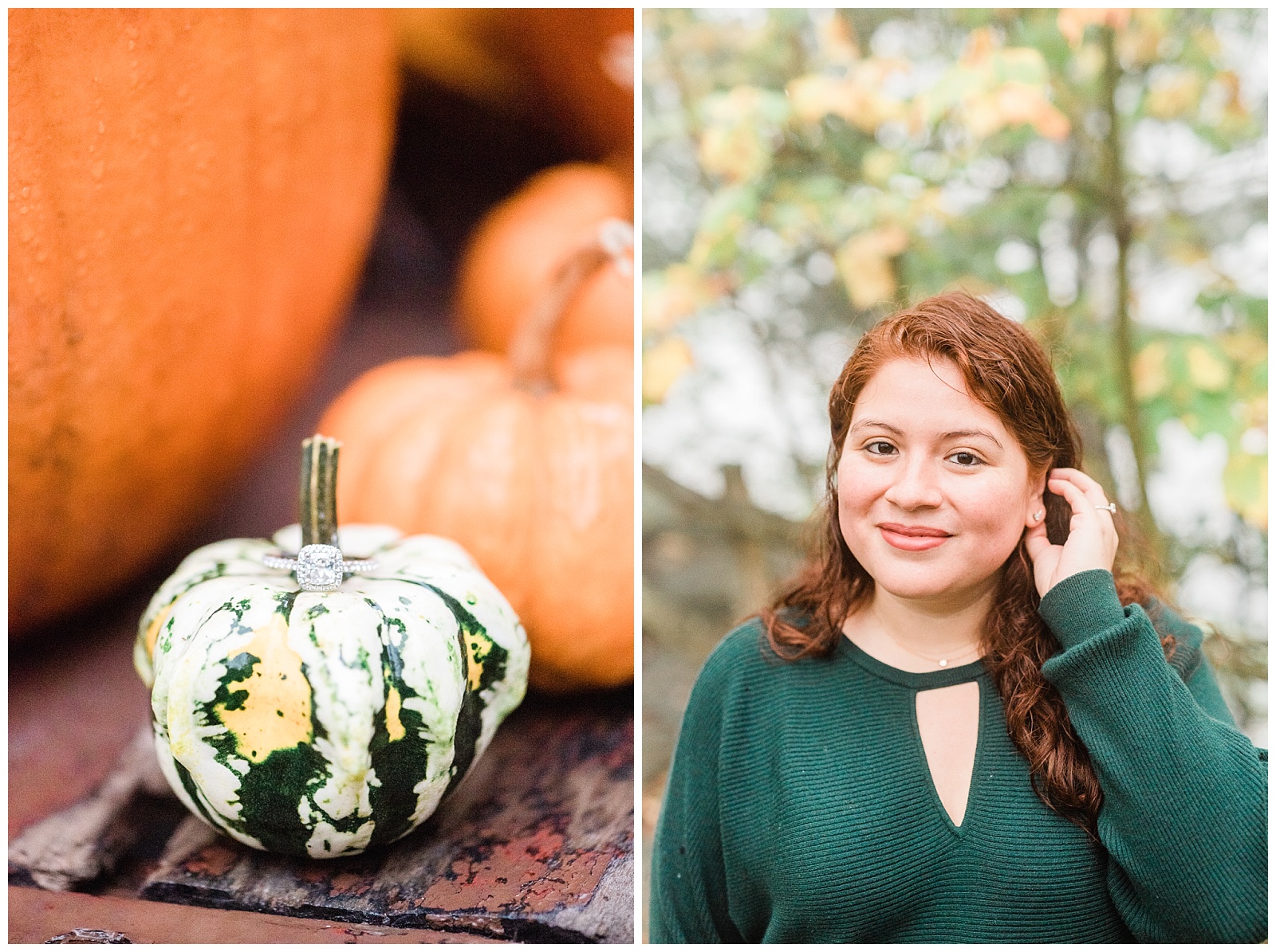 Autumn,Engagement Session,Fall,Mohonk Mountain House,NY,New Paltz,October,Pumpkin,Pumpkin Patch,Wedding Photographer,