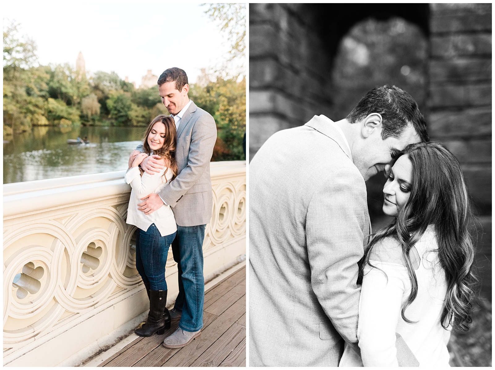 Bow Bridge,Central Park,City,Engagement Session,Fall,NYC,Nature,New York,Wedding Photographer,