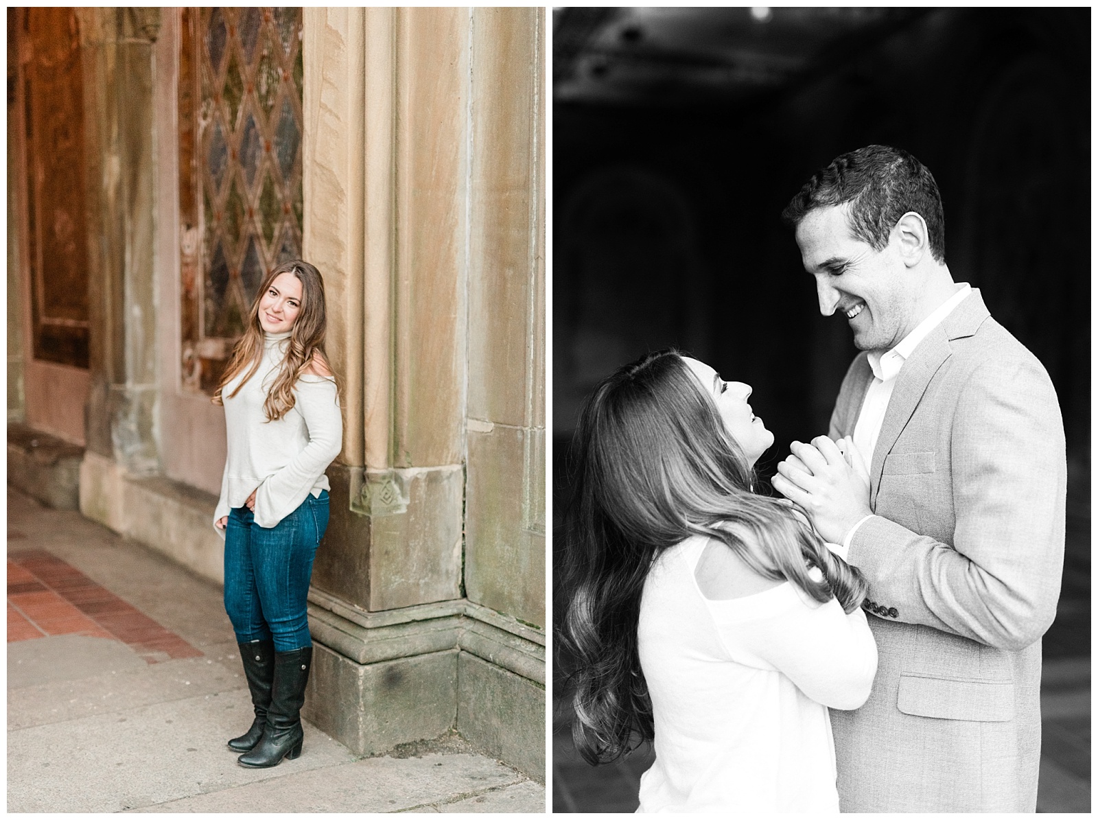 Bethesda Terrace,Central Park,City,Engagement Session,Fall,NYC,Nature,New York,Wedding Photographer,
