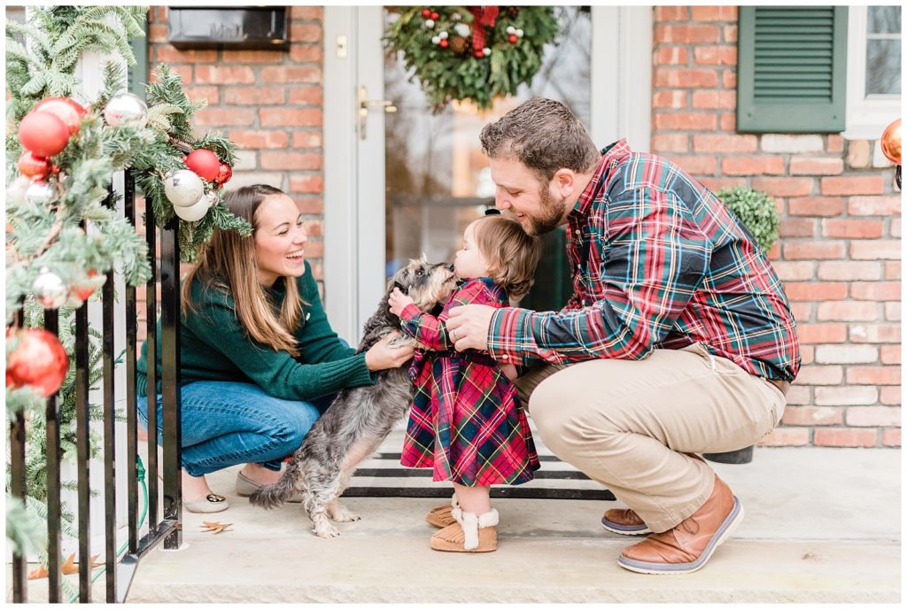 In home, holiday, family, anniversary, session, new jersey, nj, Christmas, winter, photographer, photo, baby, dog