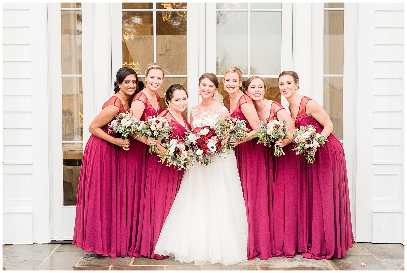 Bridal Party,Bridesmaids,Groomsmen,NJ,New Jersey,The Ryland Inn,Twisted Willow,Wedding,Wedding Party,Wedding Photographer,Winter,
