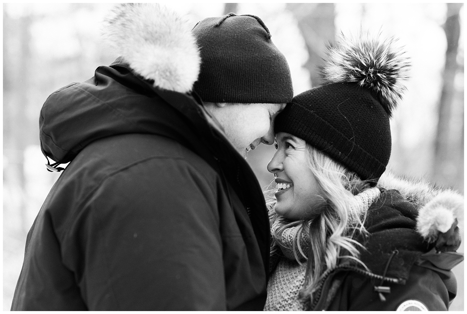 New Jersey Engagement Session, Snowy, Winter, Cozy, Session, Wedding Photographer, Cross Estate Gardens, Snow, Wintry