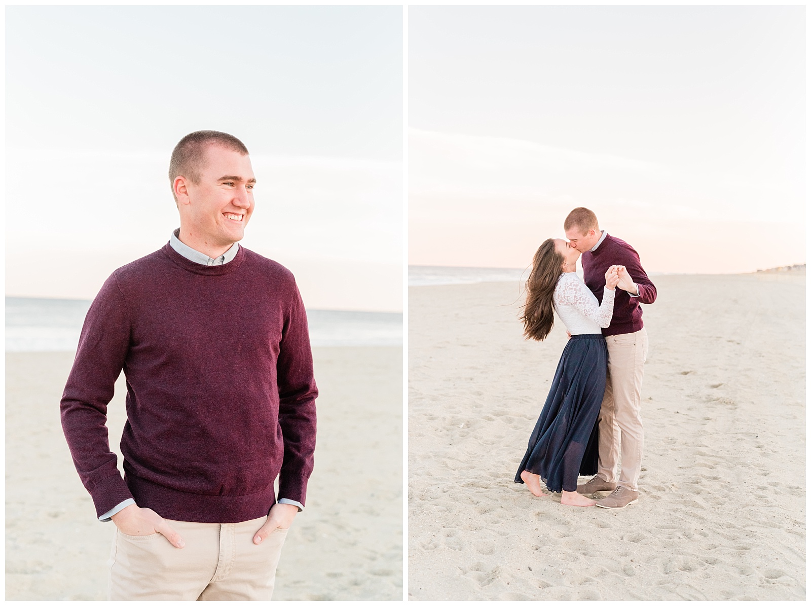 New Jersey, Engagement Session, Wedding Photographer, Beach, Sunset, Shore,