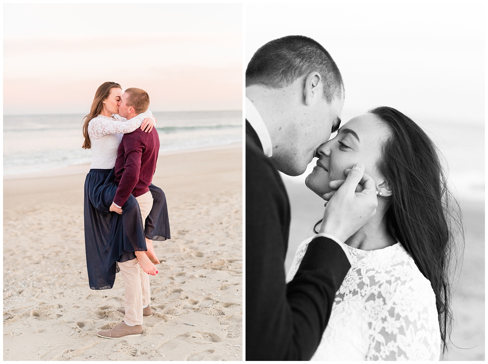 New Jersey, Engagement Session, Wedding Photographer, Beach, Sunset, Shore