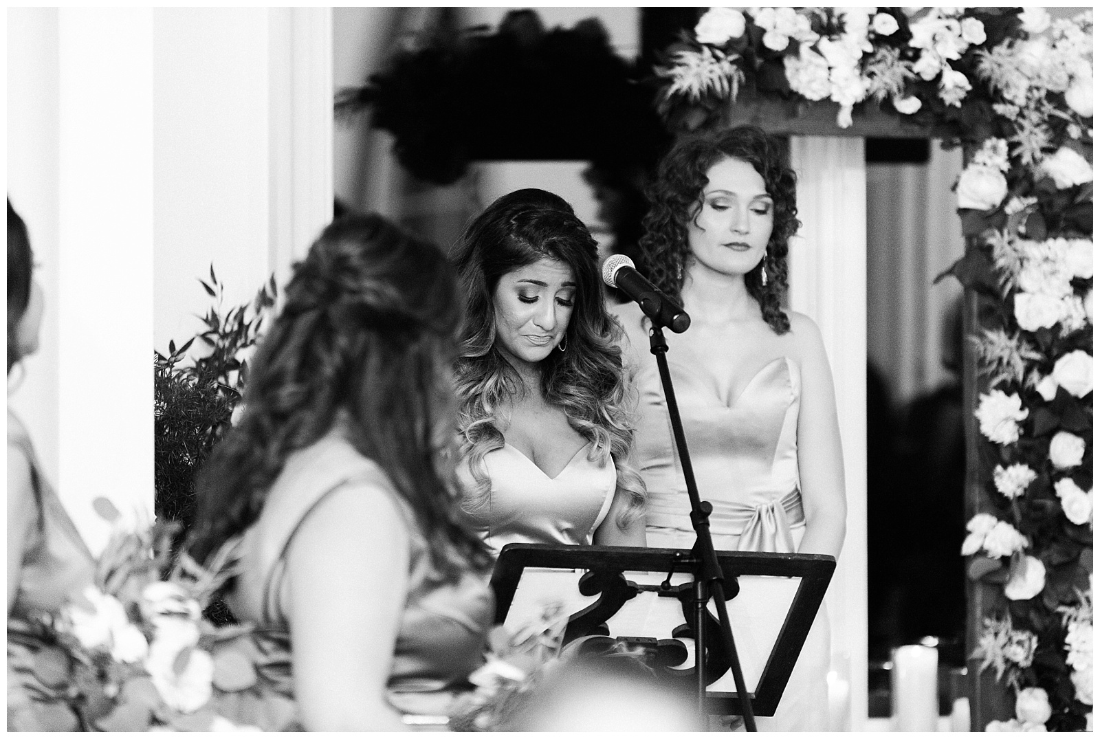 Park Chateau Wedding, Photographer, New Jersey, NJ, Winter, Chapel, Ceremony, Reading, Maid of Honor,