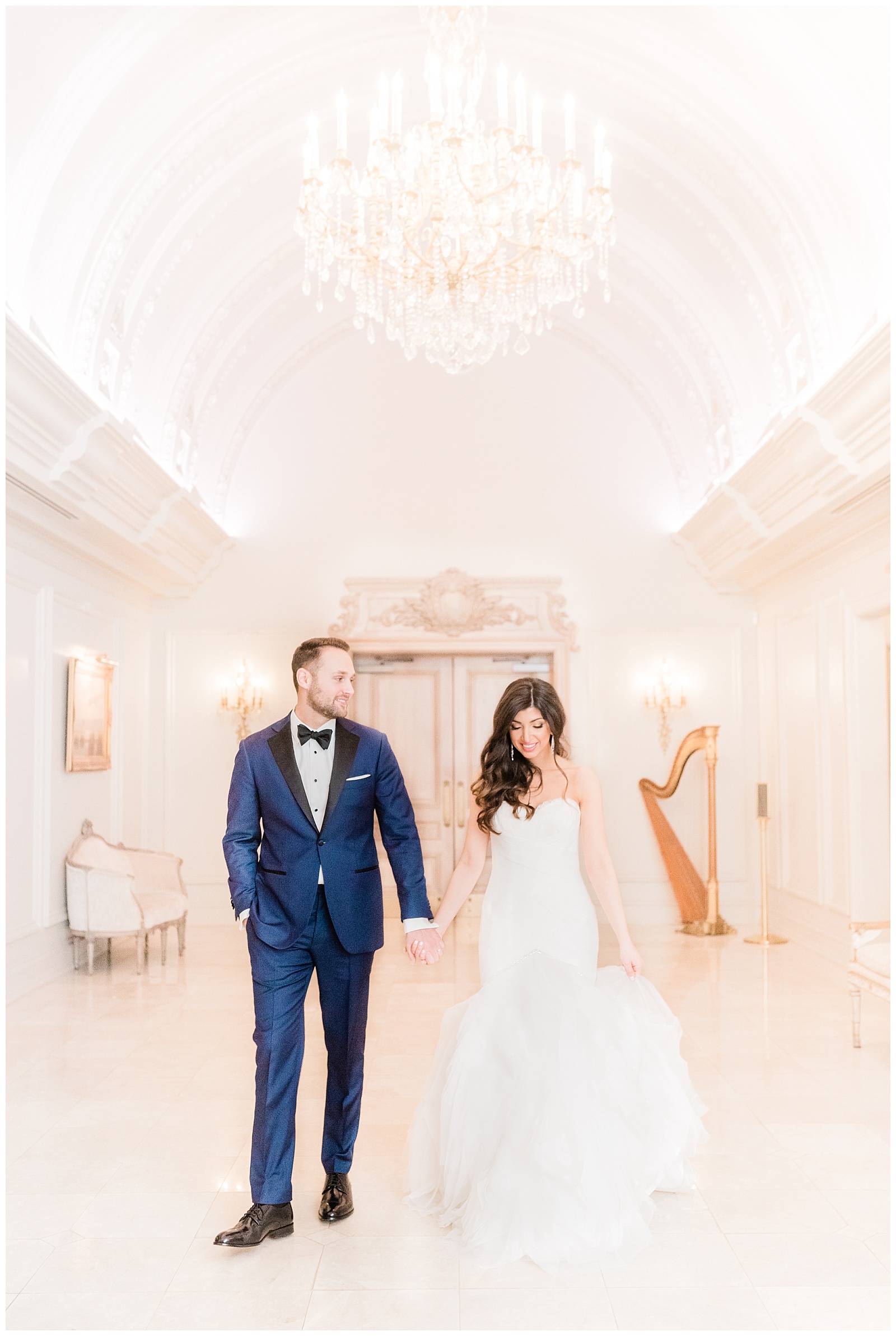 Park Chateau Wedding, Photographer, New Jersey, NJ, Winter, Bride and Groom Portraits, Light and Airy, Bright, Indoor, Elegant