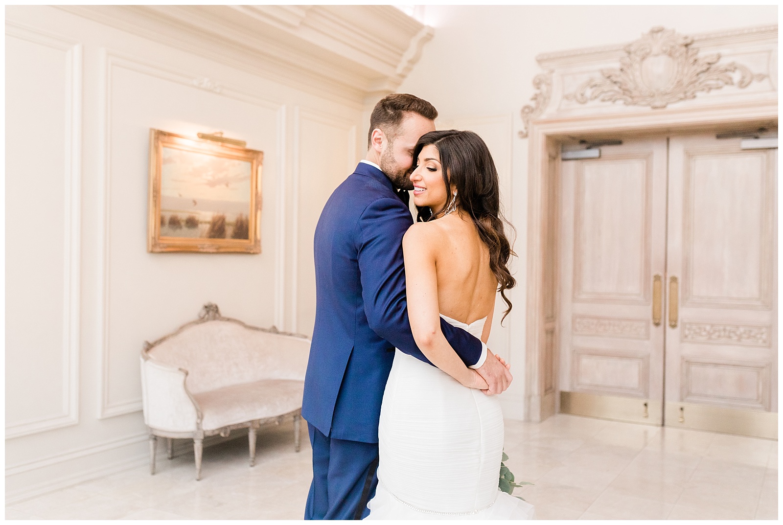 Park Chateau Wedding, Photographer, New Jersey, NJ, Winter, Bride and Groom Portraits, Light and Airy, High End, Luxury wedding