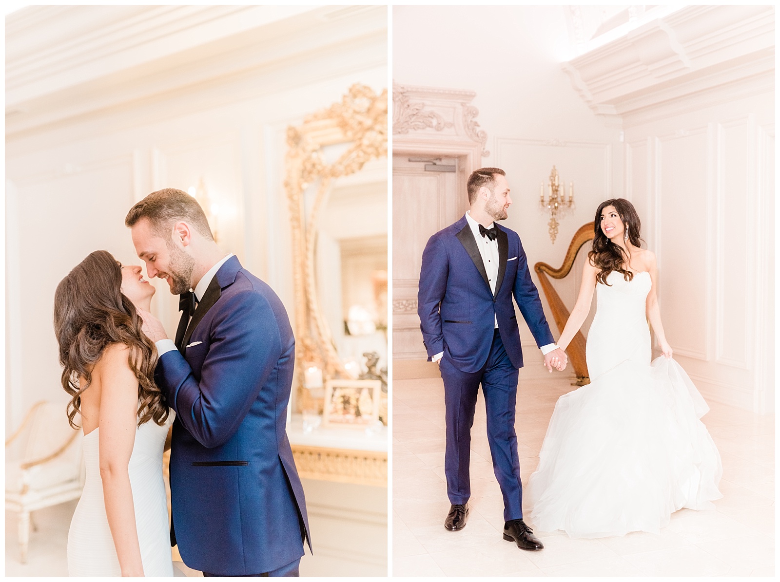 Park Chateau Wedding, Photographer, New Jersey, NJ, Winter, Bride and Groom Portraits, Light and Airy, Luxury wedding