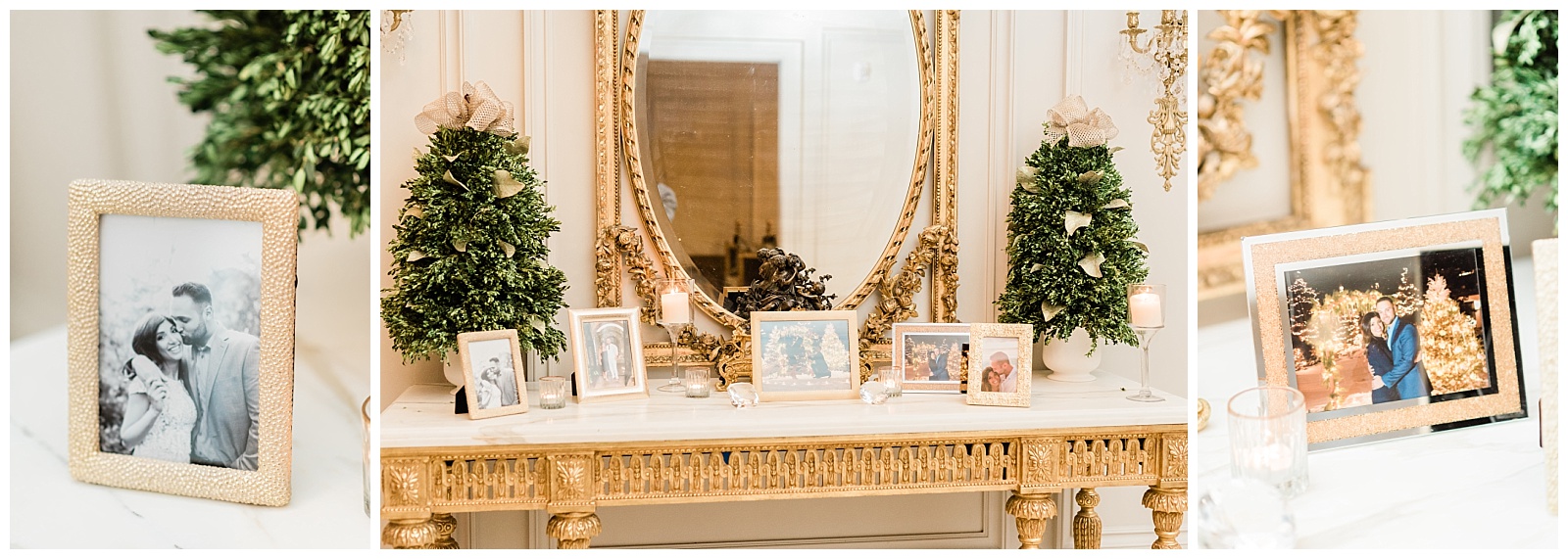Park Chateau Wedding, Photographer, New Jersey, NJ, Winter, Reception Details, Photo Table