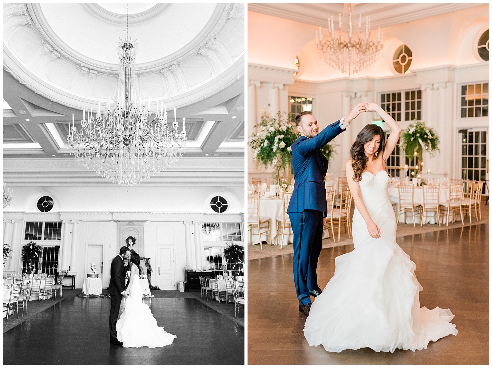 Park Chateau Wedding, Photographer, New Jersey, NJ, Winter, Reception Details, Ballroom, Light and Airy