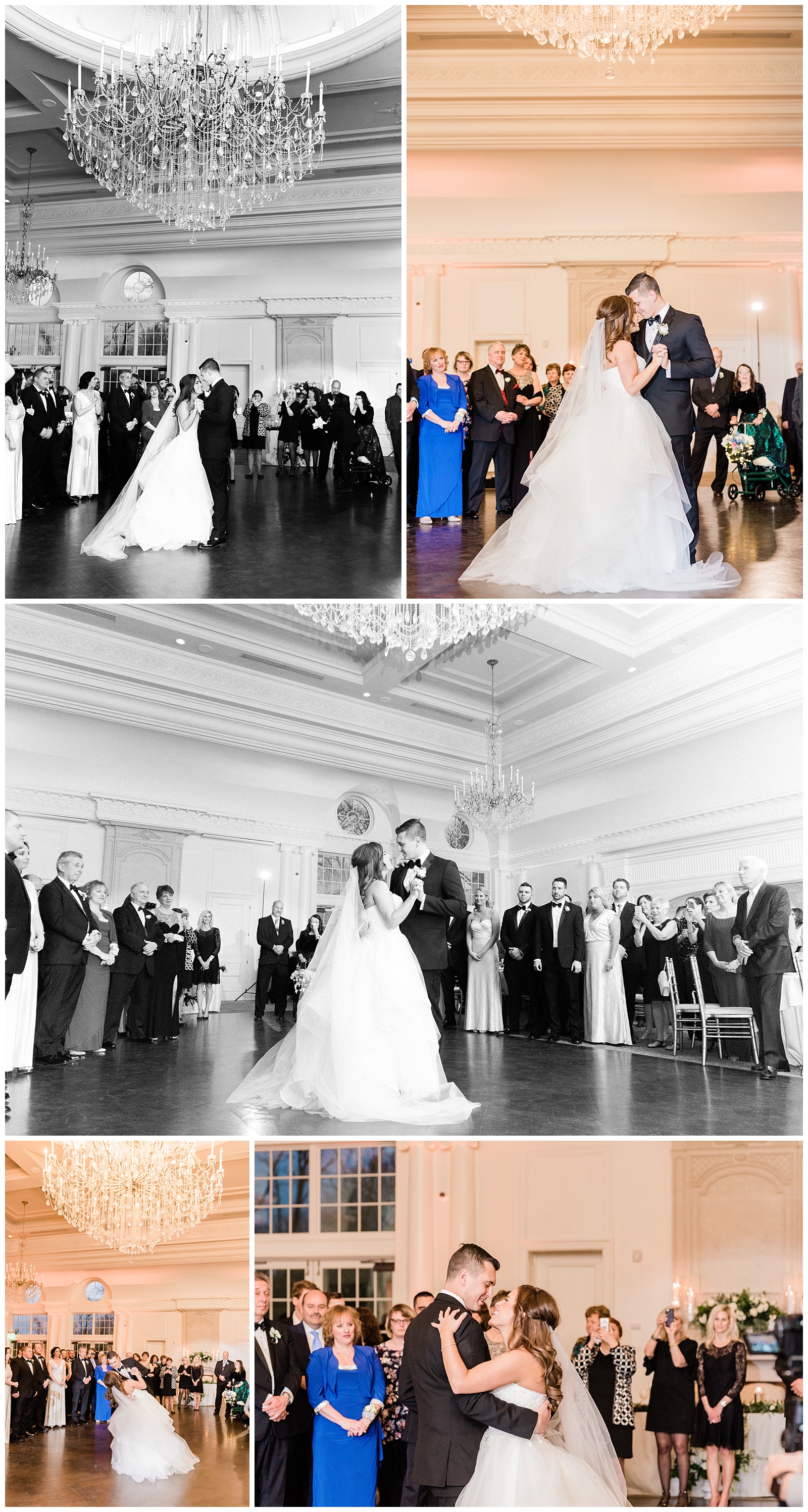 park chateau, nj wedding photographer, photo, venue, wedding venue, reception, bride and groom, first dance