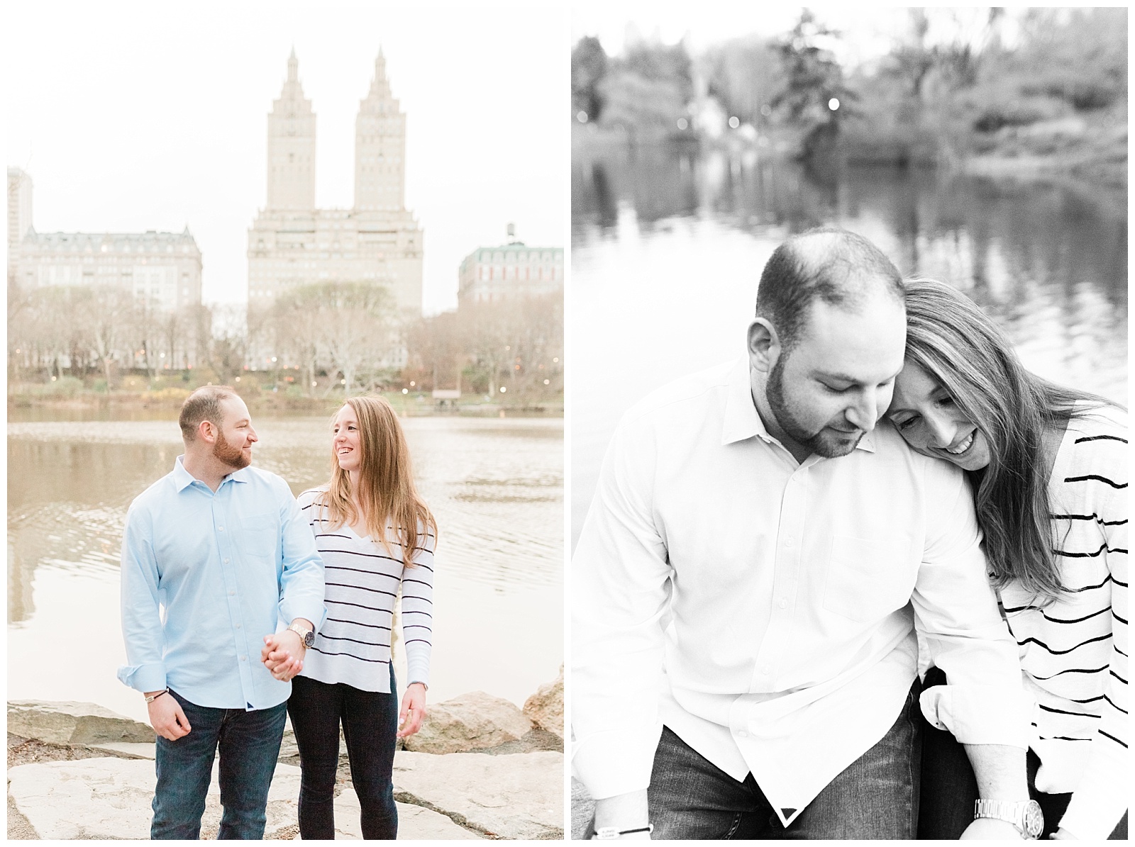 Central Park, NYC engagement session, springtime, wedding photographer, New York,