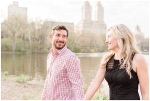 Spring Central Park Engagement Session, NYC | Krista & JC ...