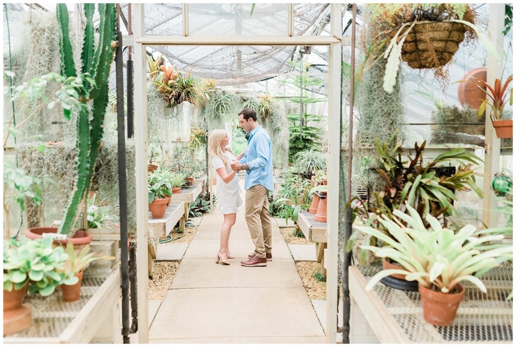 A couple slow dances in a New Jersey greenhouse.