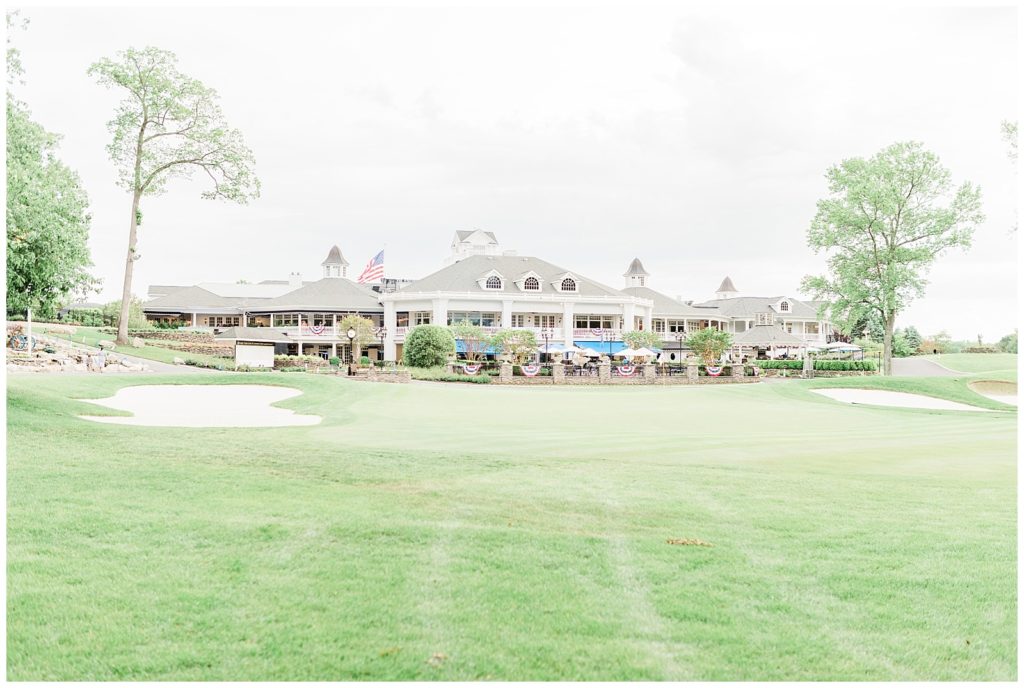 Exterior view of Eagle Oaks Country Club.