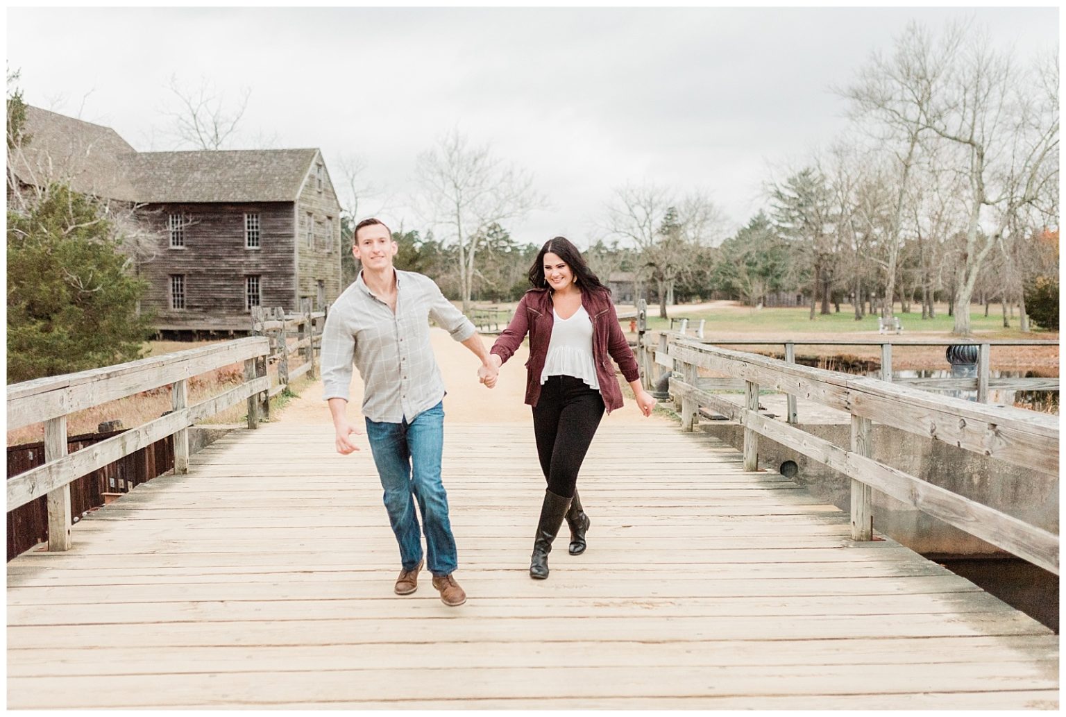 Batsto Village Engagement Session Francesca & Christian