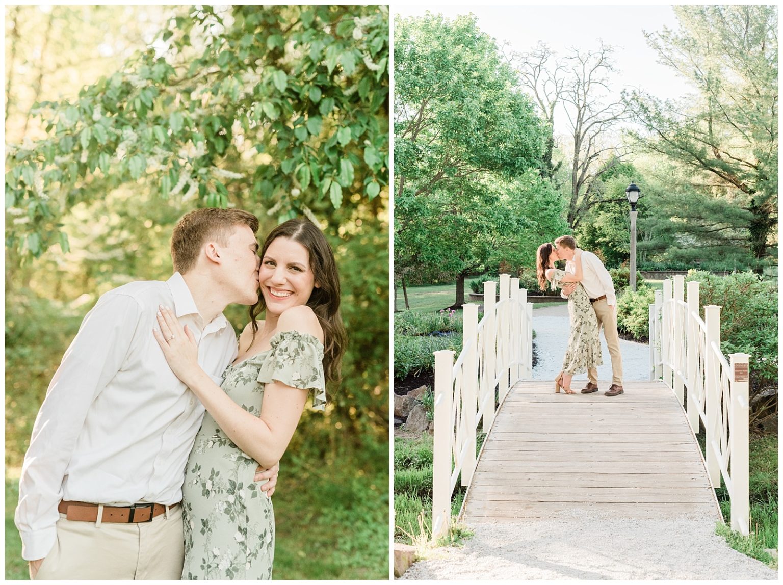 Sayen House & Gardens Engagement | Sam & Mike - jenniferlarsenphoto.com