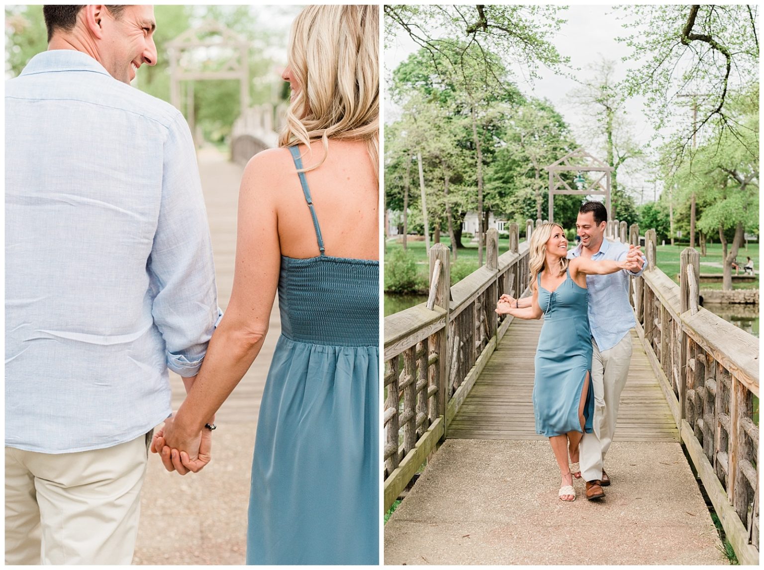 Spring Lake & Sea Girt Engagement Session Justine & Tony