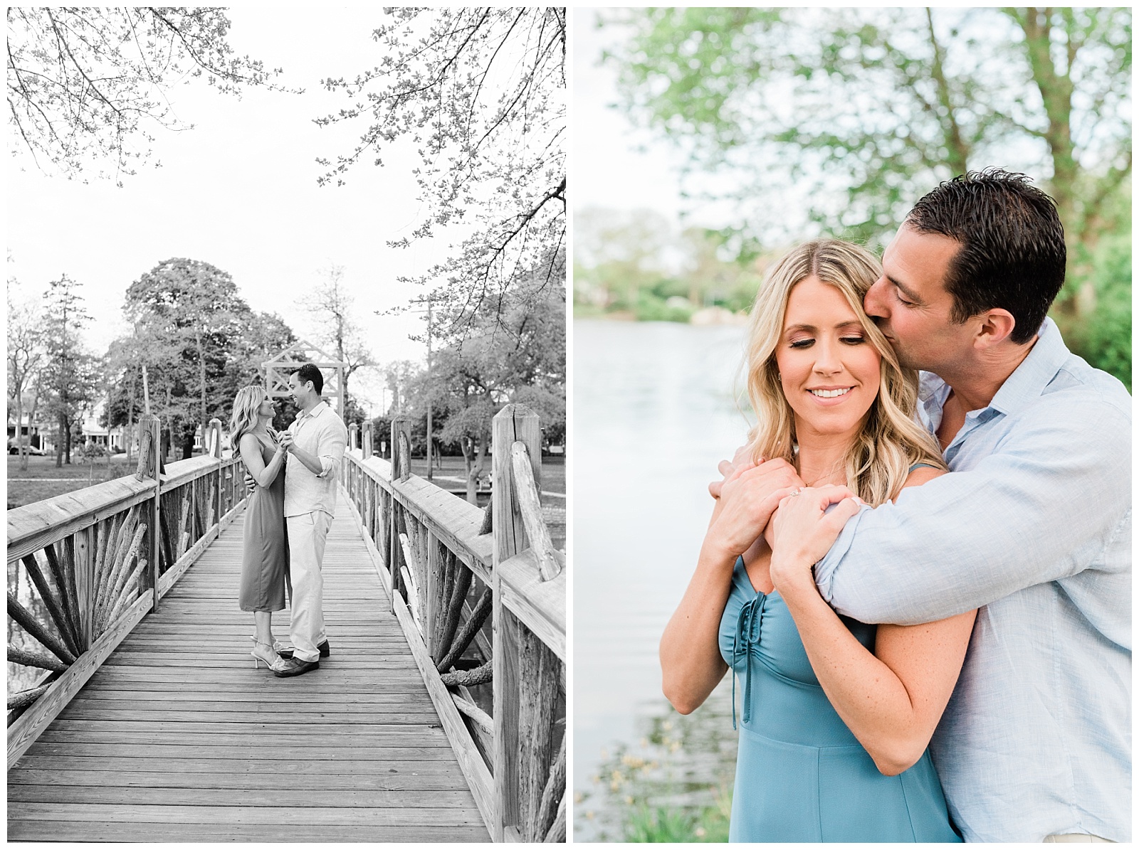 Spring Lake & Sea Girt Engagement Session Justine & Tony