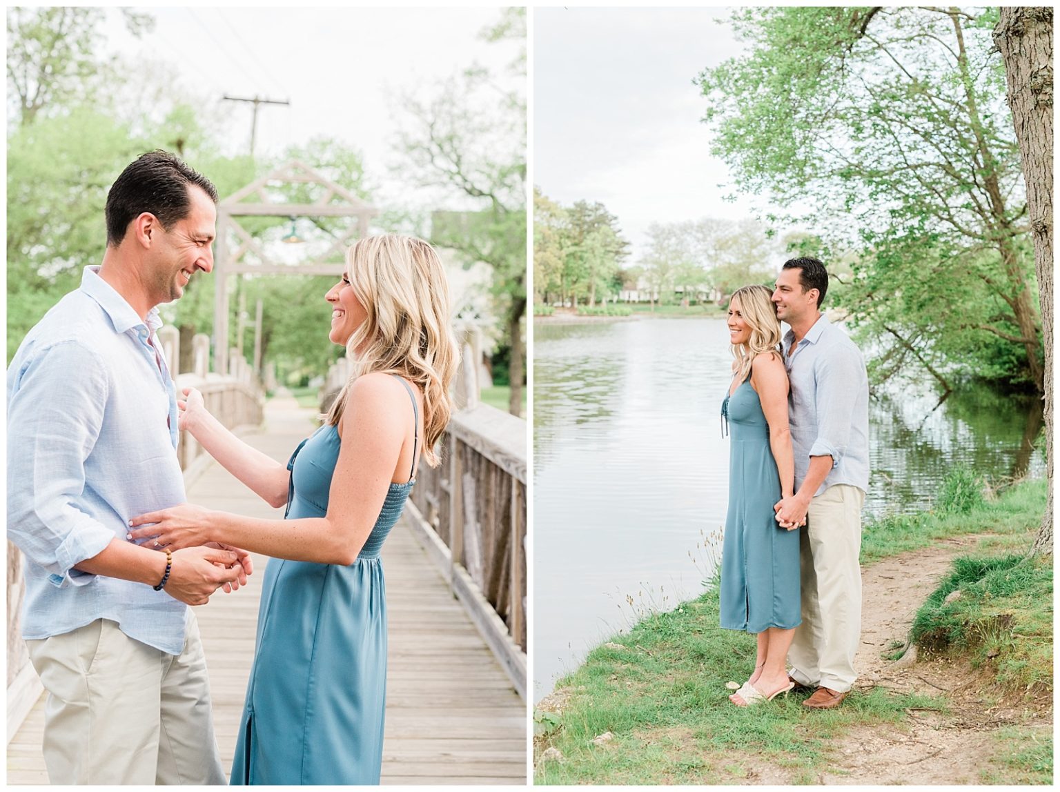 Spring Lake & Sea Girt Engagement Session Justine & Tony