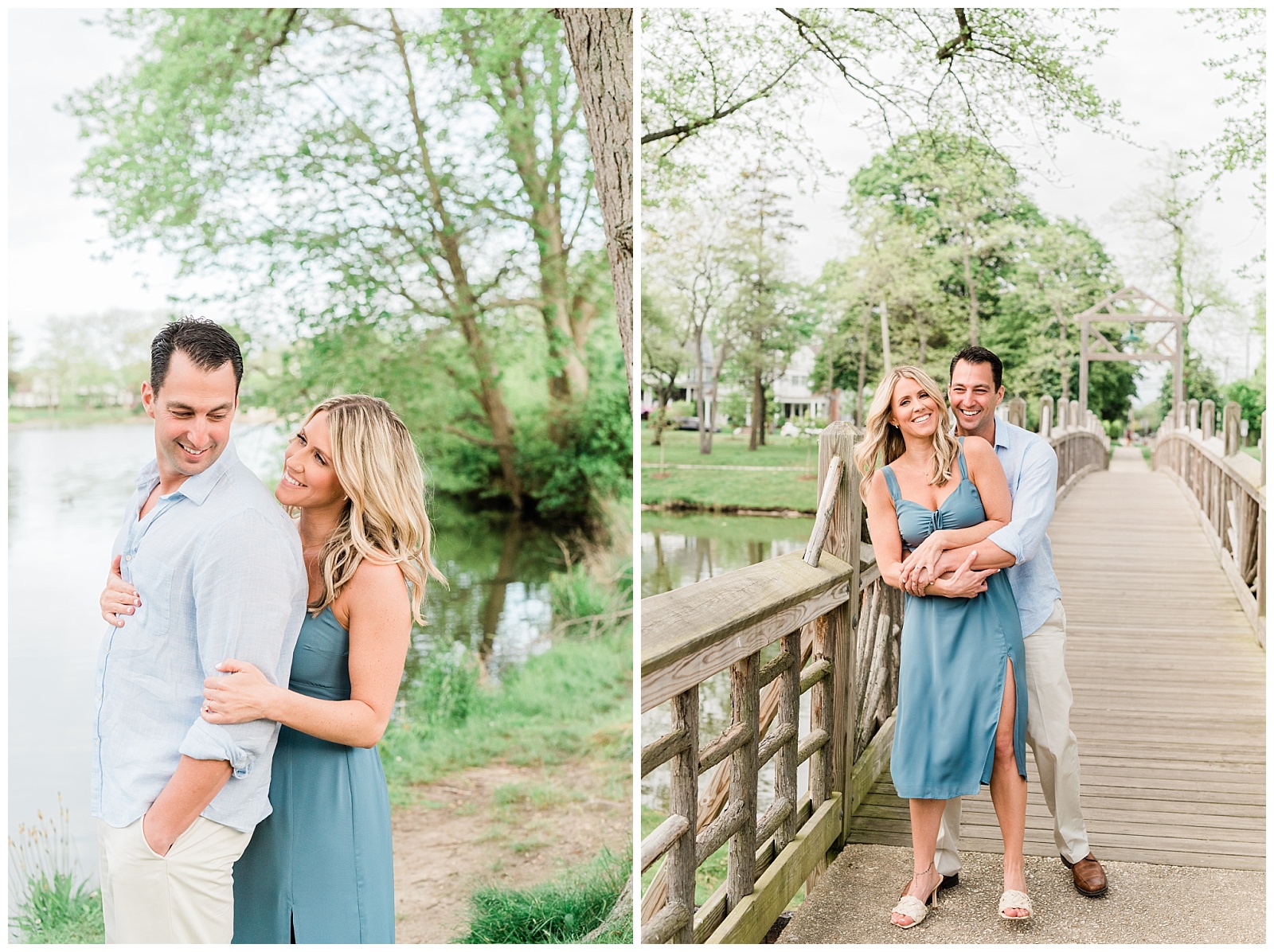 Spring Lake & Sea Girt Engagement Session Justine & Tony