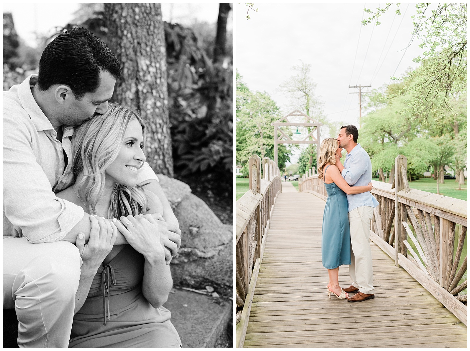 Spring Lake & Sea Girt Engagement Session Justine & Tony